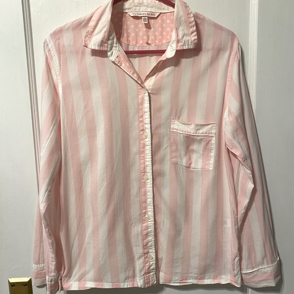 Victoria’s Secret Classic Stripe Pajama Set